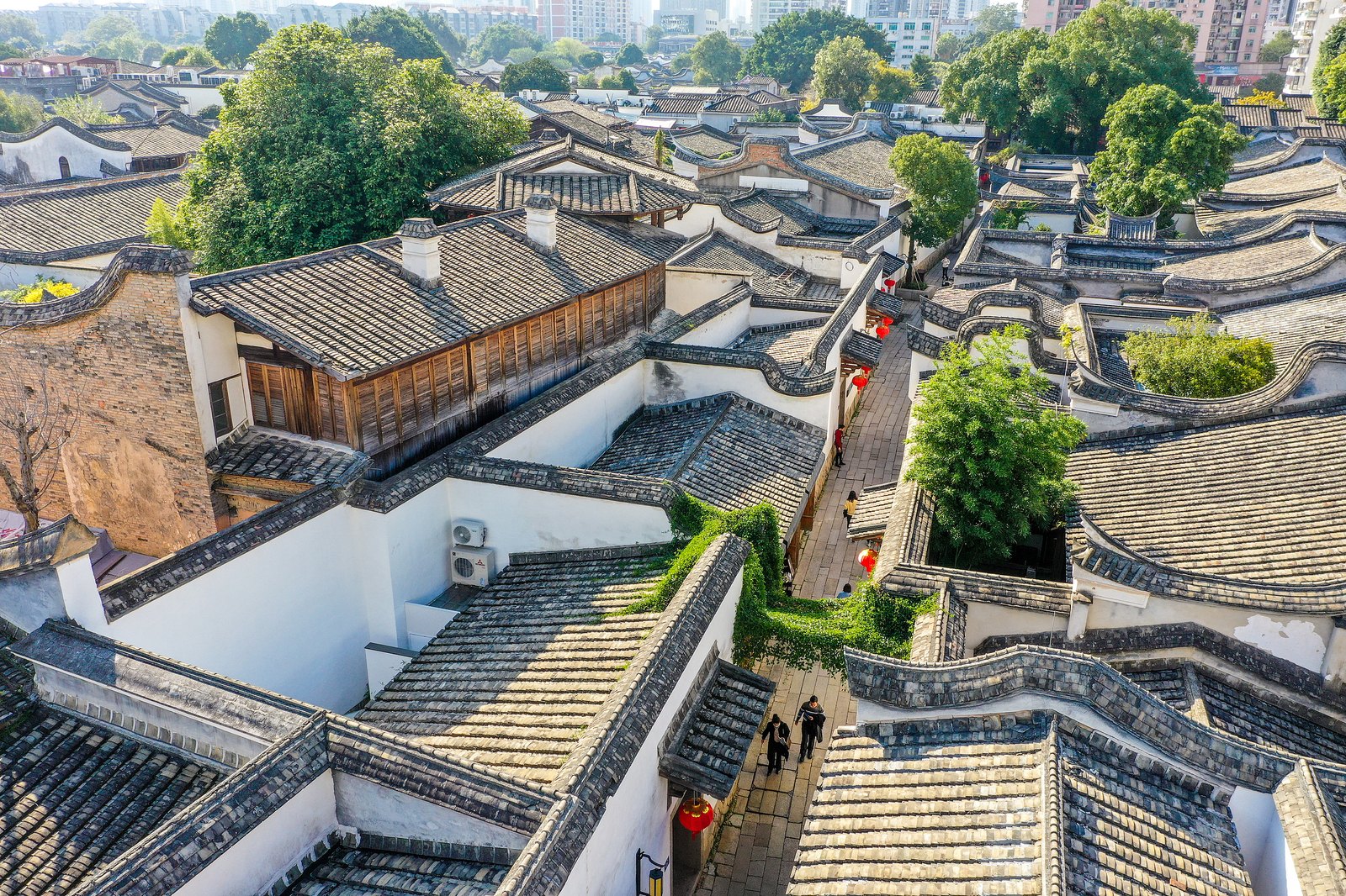 福州三坊七巷街巷實景